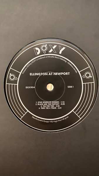 LP Duke Ellington And His Orchestra: Ellington at Newport
