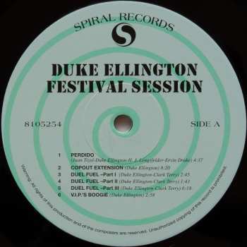 LP Duke Ellington And His Orchestra: Festival Session LTD 63455