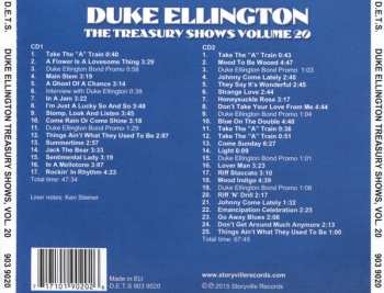 2CD Duke Ellington And His Orchestra: The Treasury Shows Vol.20 257451