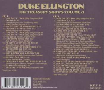 2CD Duke Ellington And His Orchestra: The Treasury Shows Vol.21 188984