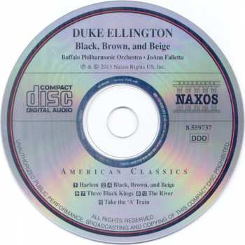CD Duke Ellington: Black, Brown, And Beige 257212