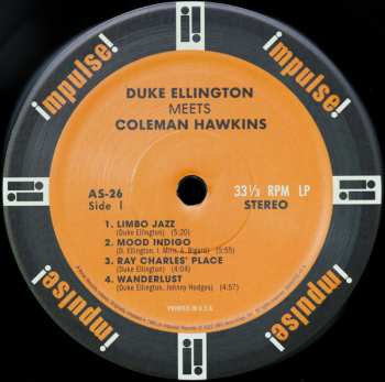 LP Duke Ellington: Duke Ellington Meets Coleman Hawkins 381816
