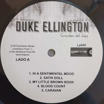 LP Duke Ellington: Grandes del Jazz