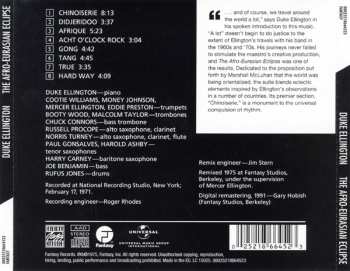 CD Duke Ellington: The Afro-Eurasian Eclipse (A Suite In Eight Parts) 525020