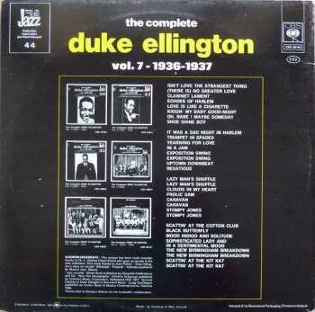 2LP Duke Ellington: The Complete Duke Ellington Vol. 7 1936-1937 521991