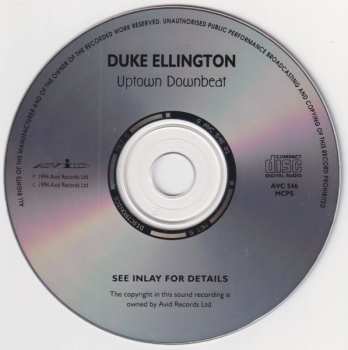 CD Duke Ellington: Uptown Downbeat