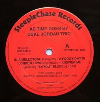LP Duke Jordan Trio: As Time Goes By 491391