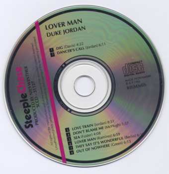CD Duke Jordan Trio: Lover Man