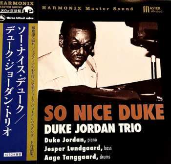 LP Duke Jordan Trio: So Nice Duke 156148