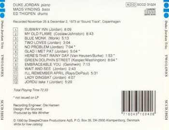 CD Duke Jordan Trio: Two Loves 343380