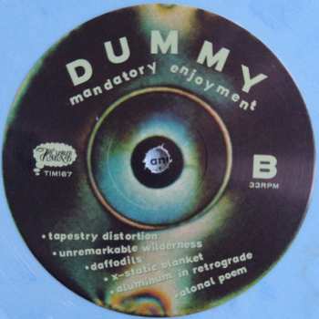 LP Dummy: Mandatory Enjoyment LTD | CLR 86258