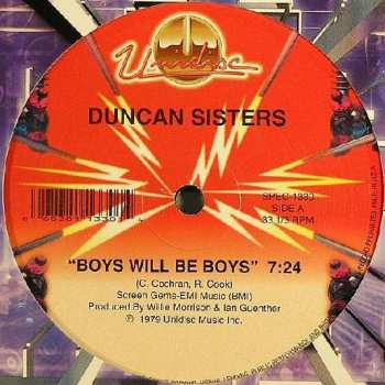Album Duncan Sisters: Boys Will Be Boys / She Can't Love You