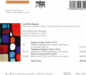 CD Duo Ingolfsson-Stoupel: La Belle Époque 303070