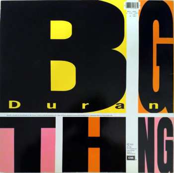 LP Duran Duran: Big Thing