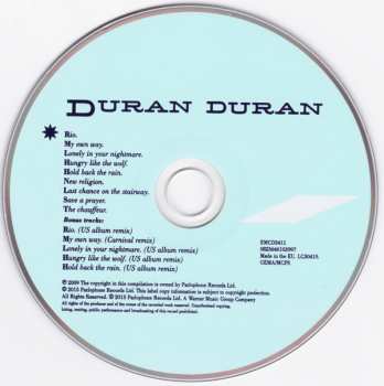 CD Duran Duran: Rio 30560