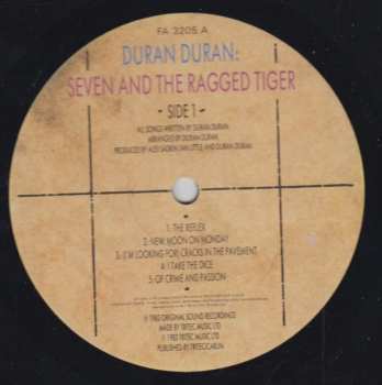 LP Duran Duran: Seven And The Ragged Tiger 470478