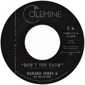 Album Durand Jones & The Indications: 7-don't You Know / True Love