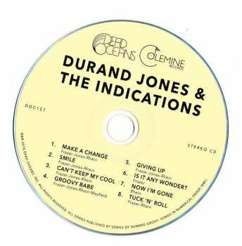 CD Durand Jones & The Indications: Durand Jones & The Indications  120840