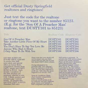 2CD Dusty Springfield: At Her Very Best