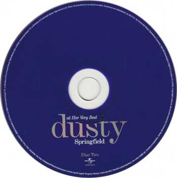 2CD Dusty Springfield: At Her Very Best