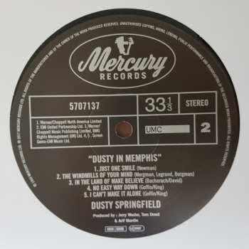 LP Dusty Springfield: Dusty In Memphis 340527