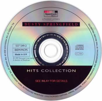 CD Dusty Springfield: Hits Collection 422911