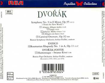 CD Antonín Dvořák: Symphony No 9 "From The New World", Carnival Overture · Humoresque, ENESCO: Roumanian Rhapsody No. 1 412801