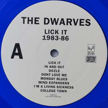 2LP Dwarves: Lick It (The Psychedelic Years) 1983-1986 LTD | CLR 415321