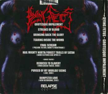 CD Dying Fetus: Grotesque Impalement LTD | DIGI 279463