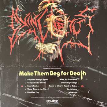 LP Dying Fetus: Make Them Beg For Death CLR 511617