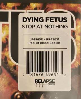 LP Dying Fetus: Stop At Nothing CLR 467648