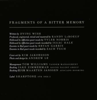 CD Dying Wish:  Fragments Of A Bitter Memory 522458