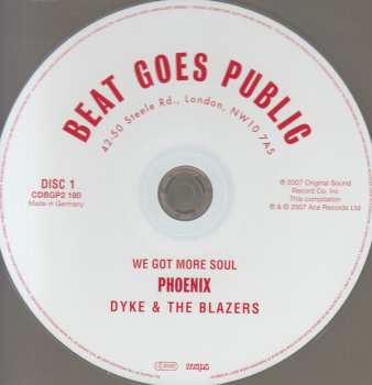 2CD Dyke & The Blazers: We Got More Soul (The Ultimate Broadway Funk) 292218