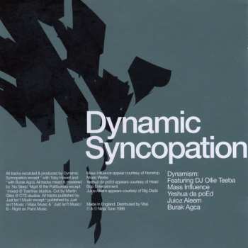 Album Dynamic Syncopation: Dynamism