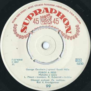 Album Czechoslovak Radio Jazz Orchestra: Porgy A Bess