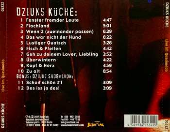 CD Dziuks Küche: Live Im Quasimodo 303645