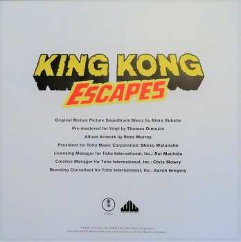 LP Akira Ifukube: King Kong Escapes (Original Motion Picture Soundtrack) = キングコングの逆襲 DLX | CLR