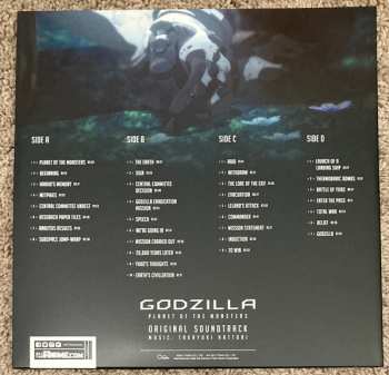 2LP Takayuki Hattori: Godzilla: Planet Of The Monsters (Original Soundtrack)