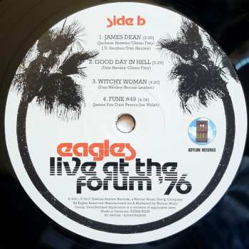 2LP Eagles: Live At The Forum '76 385706