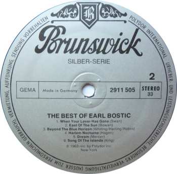LP Earl Bostic: The Best Of Earl Bostic 516967