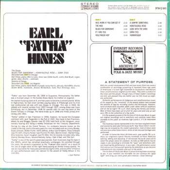 LP Earl Hines: Earl "Fatha" Hines 540431