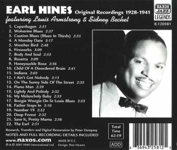 CD Earl Hines: The Earl - Original Recordings 1928 - 1941 250323