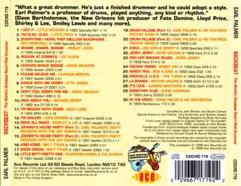 CD Earl Palmer: Backbeat The World's Greatest Rock 'N' Roll Drummer 271560
