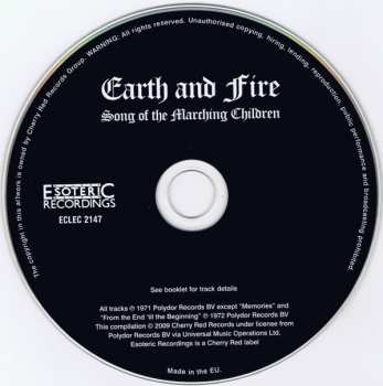 CD Earth And Fire: Song Of The Marching Children 282932