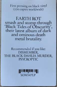 LP Earth Rot: Black Tides Of Obscurity LTD 140139