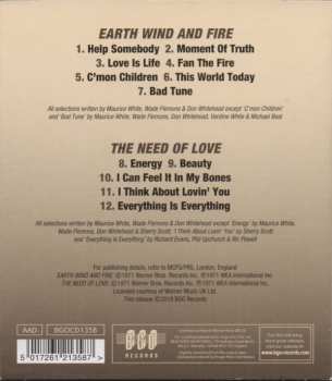 CD Earth, Wind & Fire: Earth Wind And Fire / The Need Of Love 123492