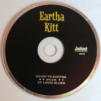 CD Eartha Kitt: Down To Eartha Plus St. Louis Blues