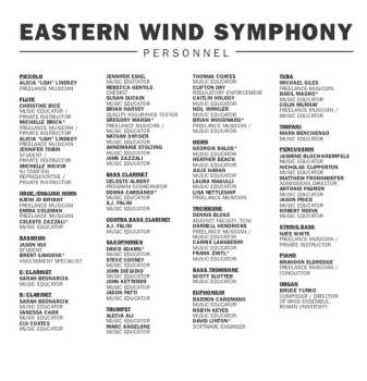CD The Eastern Wind Symphony: Resurgence