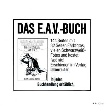 CD EAV (Erste Allgemeine Verunsicherung): Kann Denn Schwachsinn Sünde Sein...? 462447