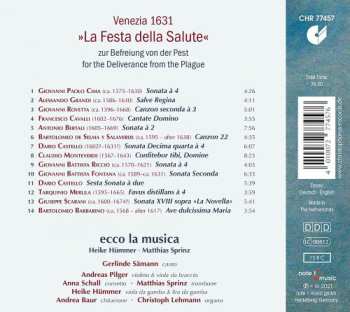 CD Ecco La Musica: "La Festa Della Salute" (Venezia 1631) 122130